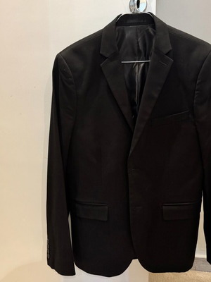H&M black jacket like new size M