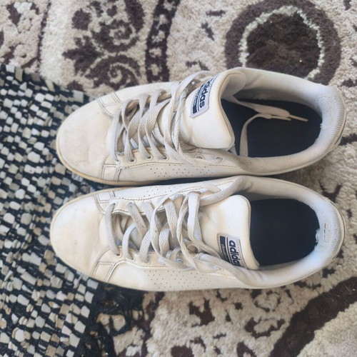 Adidas men's sneakers used No 43 white