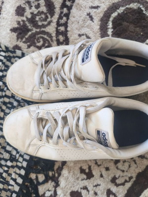 Adidas men's sneakers used No 43 white
