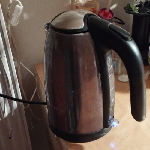 Bosch kettle used stainless steel 1.7lt 2400W Inox-Black