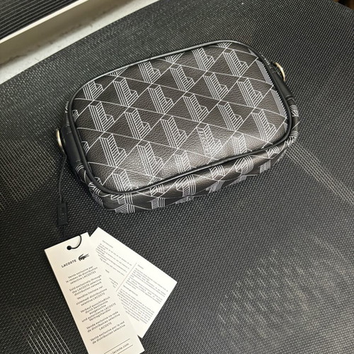 Lacoste crossbody bag new, black