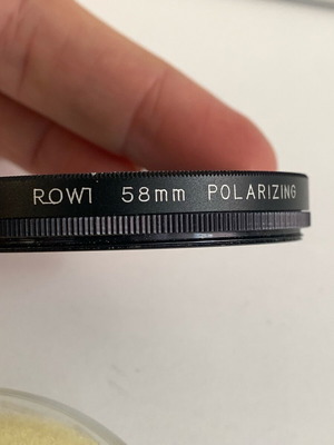 Rowi Polarizing Filter 58mm like new