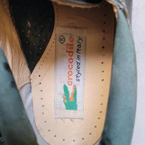 Boys' shoes used, size 31, Crocodile black and green