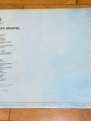 Sara (Sarita) Montiel vinyl rare Greek pressing record, Latin, Pop, LP