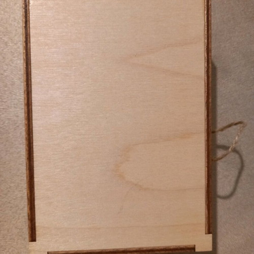 Gift&Design wooden box "STAR" new