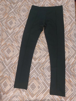 Women's pants new, 95% cotton, green, size L