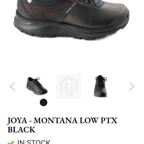 Joya sports shoes black, like new, size 38