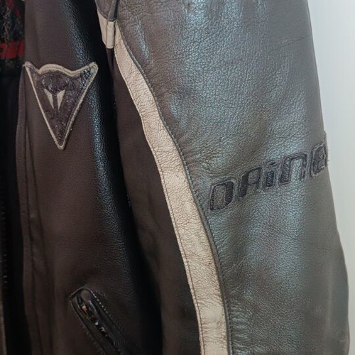 Dainese motorcycle jacket used, size 50