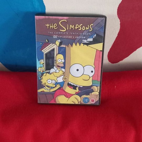 The Simpsons DVD used, dubbed, 2 discs