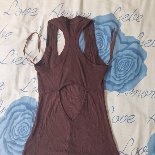 So Sexy women's top like new, small, brown and gold