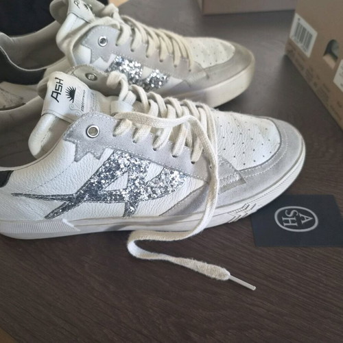 Ash Moonlight Sneakers size 40 like new, off white silver black