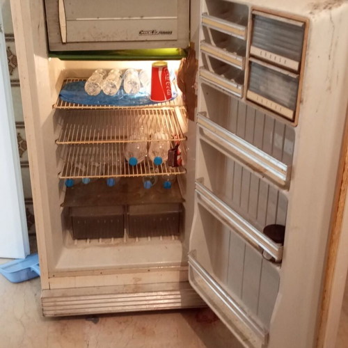 Eskimo vintage refrigerator for retro decoration or restoration