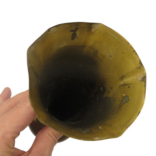 Vintage copper vase Daalderop Tiel used, Holland 1950–1970