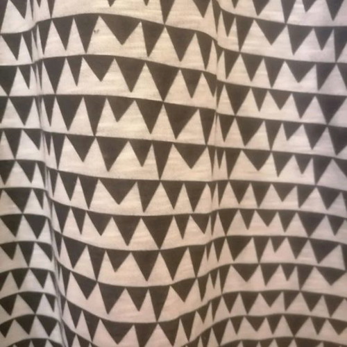 Tag Modest Clothing long black and white geometric dress used