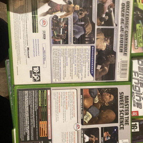 Fight Night 2004 and Fight Night Round 3 Xbox games