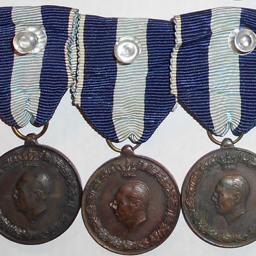 War medals 1940 - 1941 used, set of 3 (WWII)