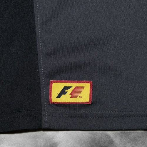 F1 Polo Shirt Ferrari Gray with Black Accents Like New