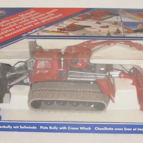Siku metal 1:50 scale snow track crawler vehicle (Ratrak)