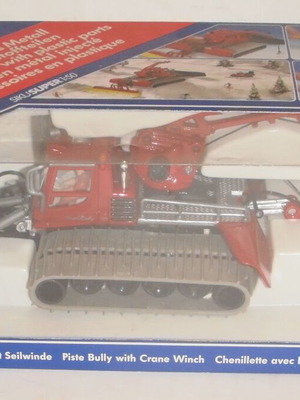 Siku metal 1:50 scale snow track crawler vehicle (Ratrak)