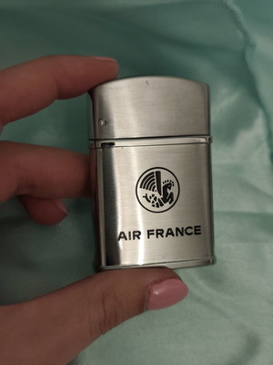 Zenith Japan Air France Vintage Petrol Lighter used