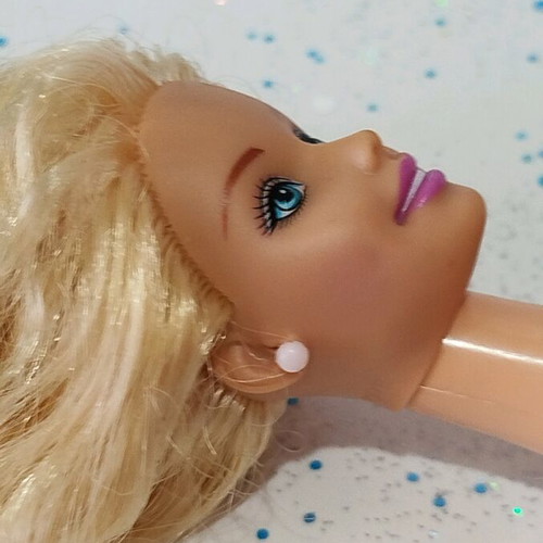 Barbie used, lot of 4 damaged dolls for projects