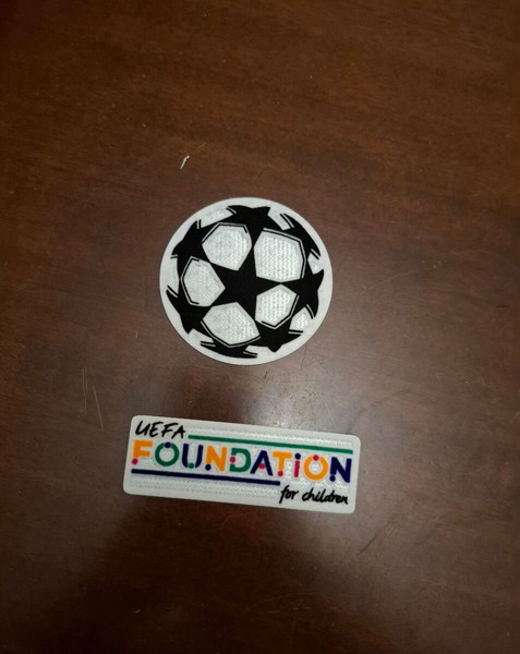 Patch Champions league / Uefa foundation σετ.