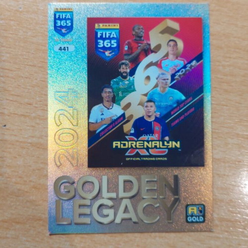 Golden Legacy collectible cards like new, set of 4 from 2017-2024