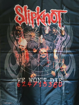 Slipknot We Wont Die flag used 105x75cm