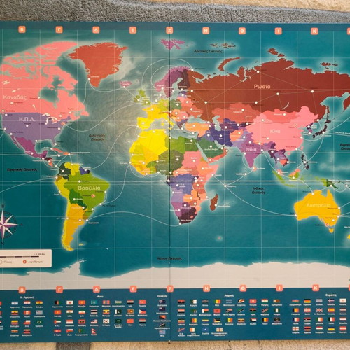 Board game Traveling the World like new
