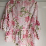 Printed blouse new, size small