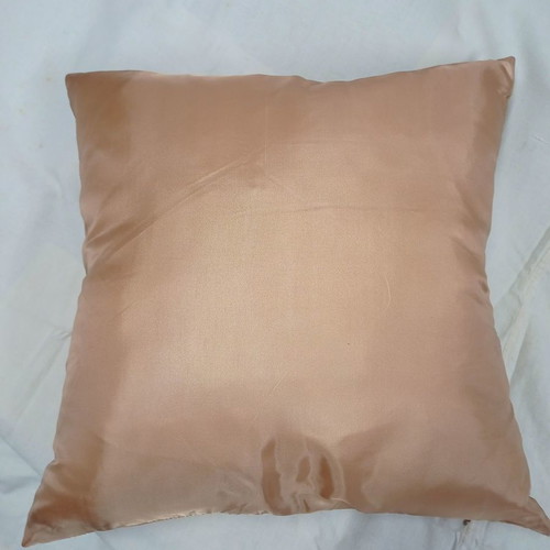 Decorative pillows used, mocha color, set of 2 pieces 40x40