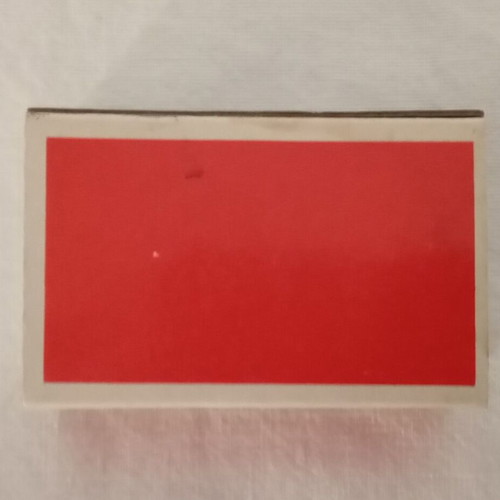 Swissair matchboxes used, set of 4, 1970s memorabilia