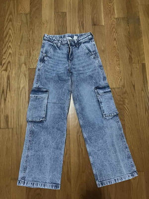 H&M Μπλε τζιν 10-11Y μεταχειρισμένα