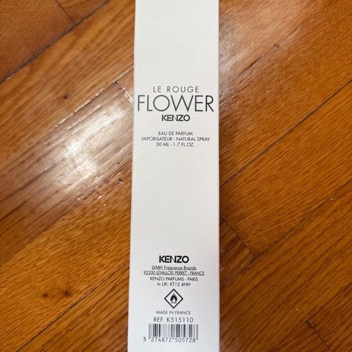 Flower by Kenzo Le Rouge Eau de Parfum 50ml new tester