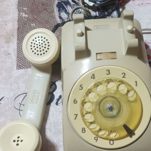 Vintage OTE Face Standard rotary telephone, 1973, ready for RJ11 connection