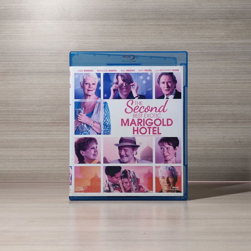 The Second Best Exotic Marigold Hotel Blu-Ray used with Greek subtitles