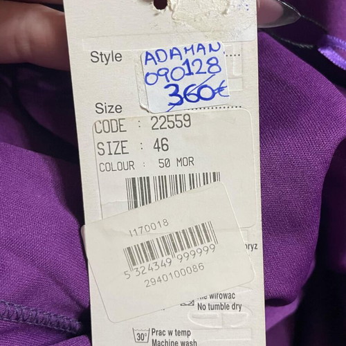 Live Forever purple dress