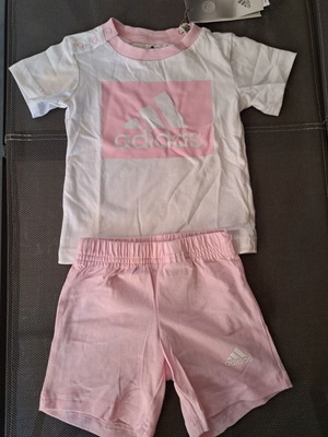 Adidas summer set baby girl 6-9 months new