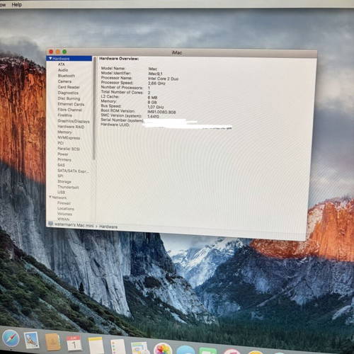 Apple iMac Mid-2009 A1224 used with original accessories