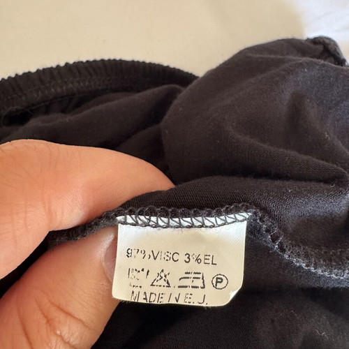 Hyper black sleeveless dress blouse S/M like new