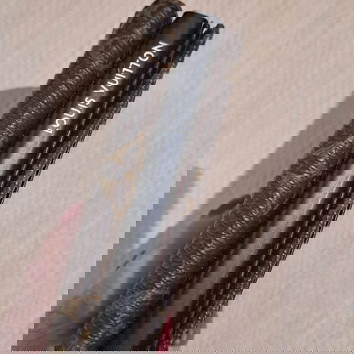 Кожен RFID портфейл с алуминиев държач за кредитни карти нов