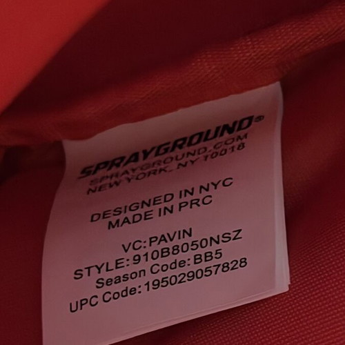 Sprayground Split Cybershark Savvy bag like new, colorful, medium size