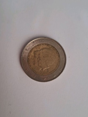 Commemorative 2 Euro 2013 Willem-Alexander & Beatrix used
