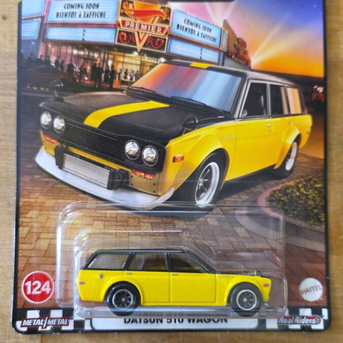 Hot Wheels Premium Boulevard Datsun 510 Wagon new