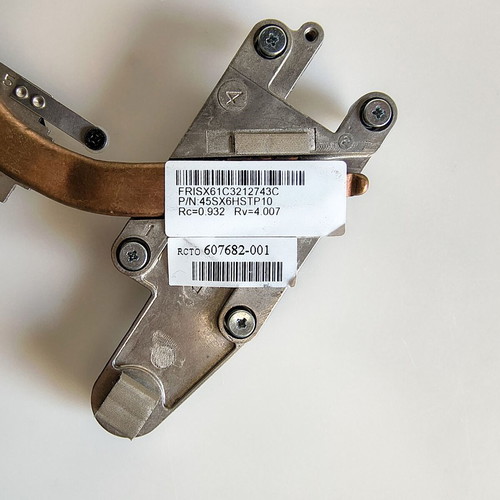 HP 607682-001 CPU Cooling Heatsink for ProBook 4320s 4321s 4420s 4421s like new