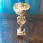 Cup used, 23cm height