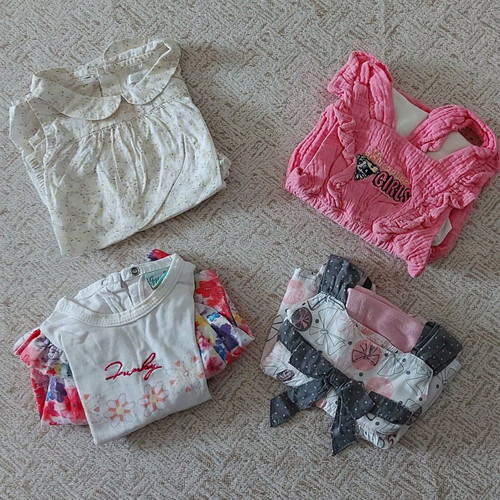 Baby clothing sets used, pack of 4, 0-3 months
