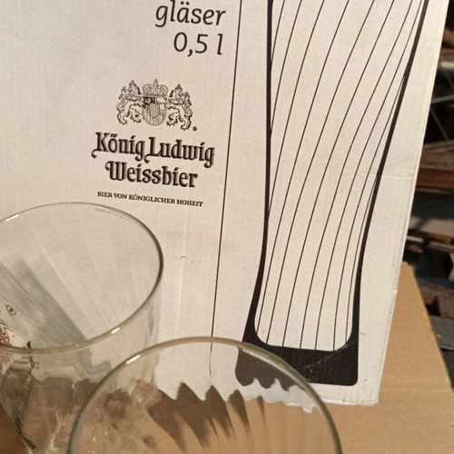 Konig Ludwig Class Glasses pack of 6, 0.5L, new
