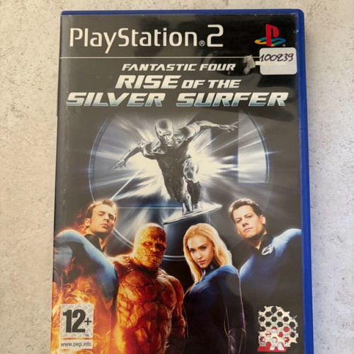 Fantastic Four Rise of the Silver Surfer PlayStation 2 used English