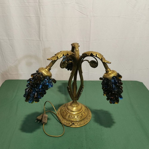 Bronze lamp used, vintage 1960